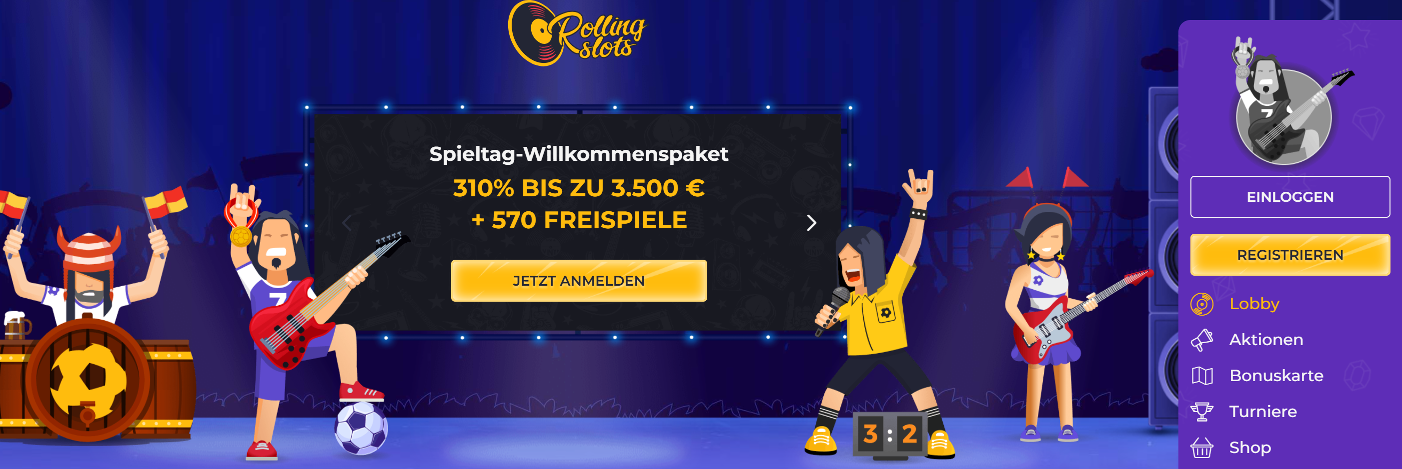 Rolling Slots Casino Screenshot